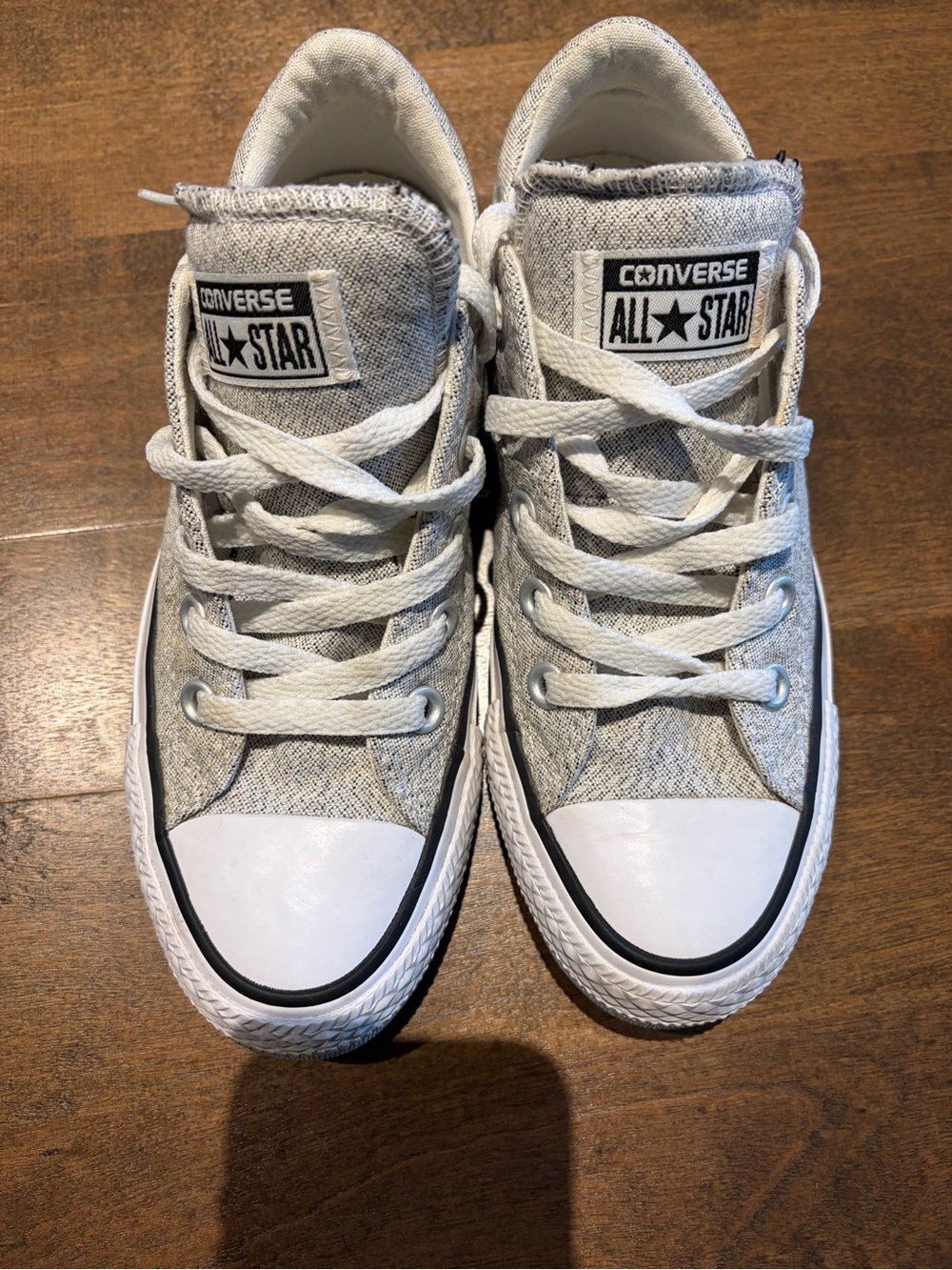 Converse Kids Grey Low Top All Star Sneakers